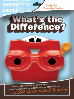 cover image of Mental Floss: What's the Difference?